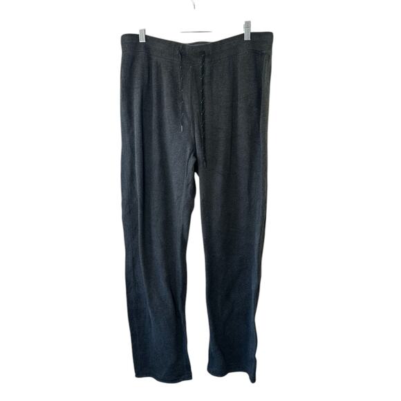 Tommy Bahama Gray Drawstring Medium-Weight Sweat Pants Men's Large Loungewear - Picture 1 of 8